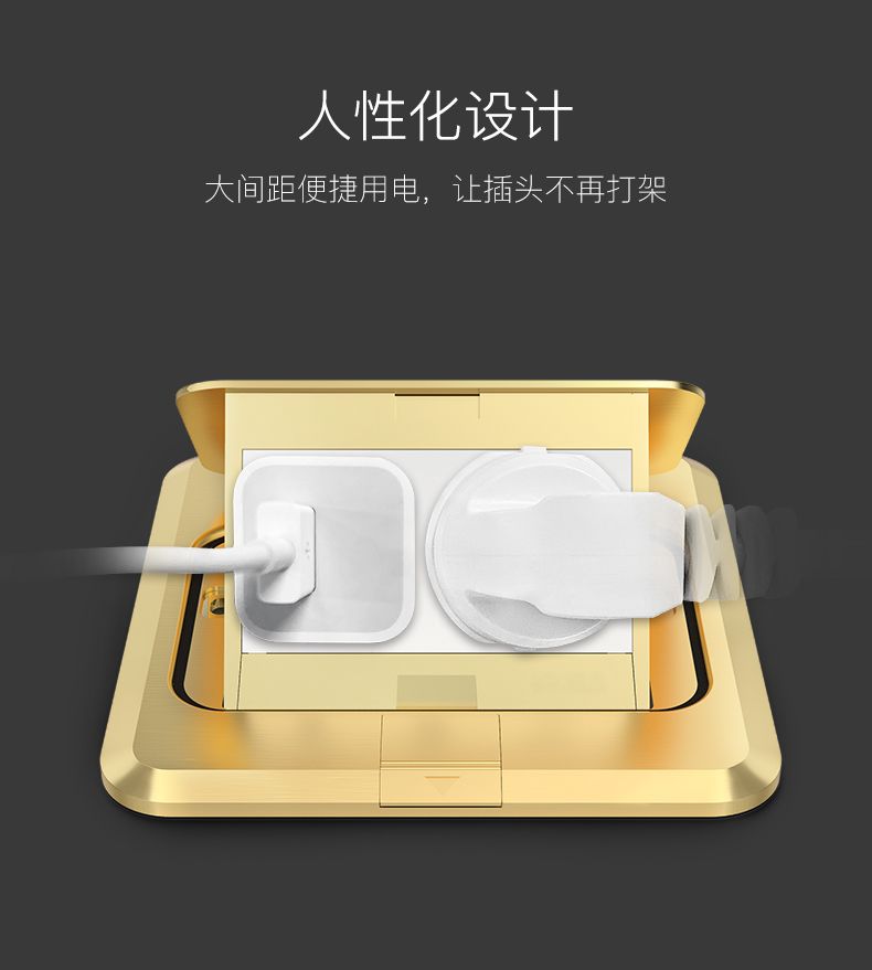 德力西快彈式地插 彈起式五孔地插 全銅彈出式地插座 防水彈起式地插座