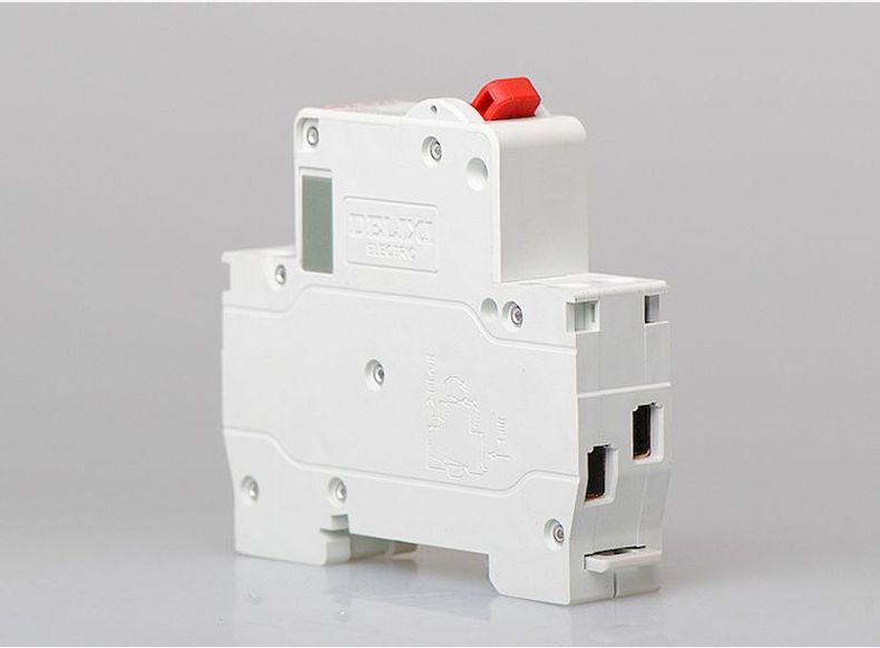 德力西斷路器單片雙極DZ47P雙進雙出斷路器 1P+N單片寬度小型斷路器 可選電流16A 20A 25A 32A 40A