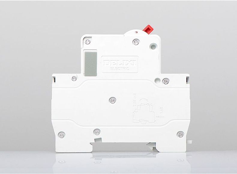 德力西斷路器單片雙極DZ47P雙進雙出斷路器 1P+N單片寬度小型斷路器 可選電流16A 20A 25A 32A 40A