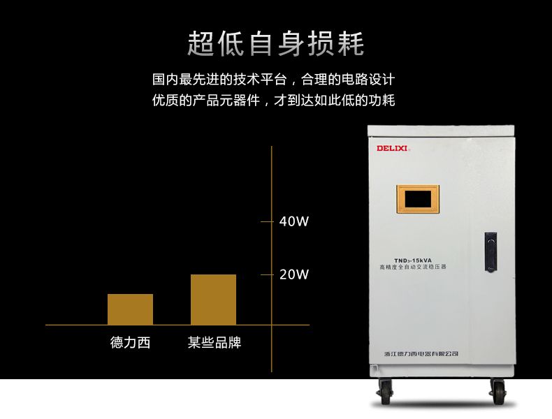 德力西高精度穩(wěn)壓器TND3-20KW(20000W) 液晶面板全自動單相穩(wěn)壓器 家用液晶面板交流穩(wěn)壓器 定制產品