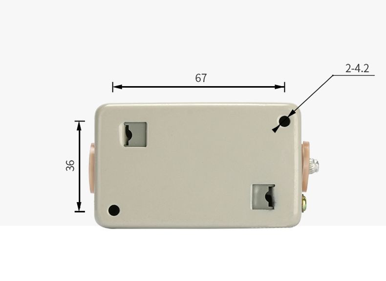 德力西動力押扣開關CDP3-230/BS230 切割機開關 電動機開關 通用型押扣開關