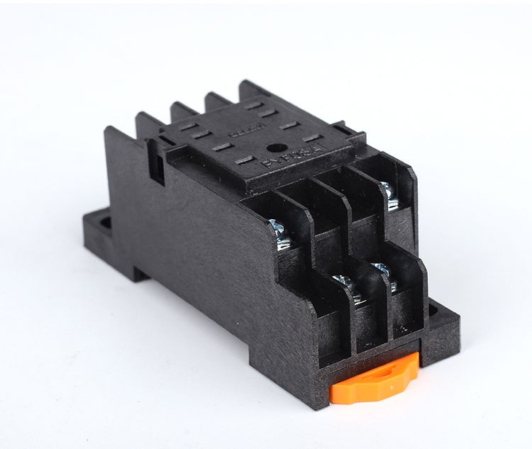 德力西小型繼電器CDZ9(HH52P)底座 中間繼電器底座PYF08A 8只腳底座 MY2繼電器底座