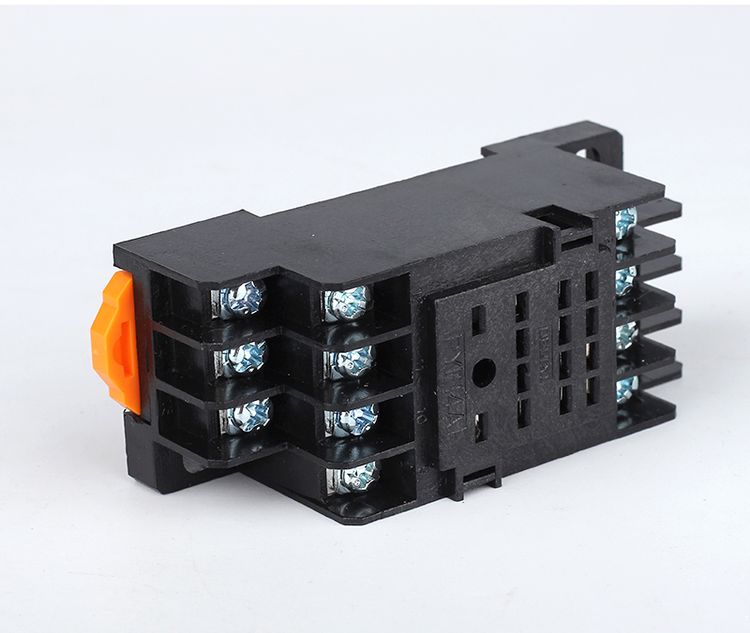 德力西小型繼電器CDZ9(HH54P)底座 中間繼電器底座PYF14A 14只腳底座 MY4繼電器底座