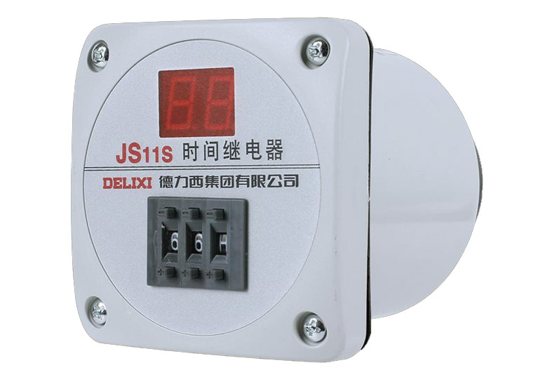 德力西數(shù)顯式時間繼電器 JS11S 0.01秒-999小時 電壓AC220V/AC380V