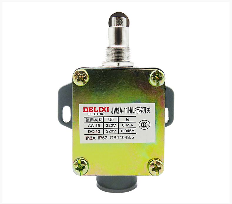 德力西行程開關(guān) JW2A-11H/L 單滾輪式自動復(fù)位限位開關(guān) 上下復(fù)位
