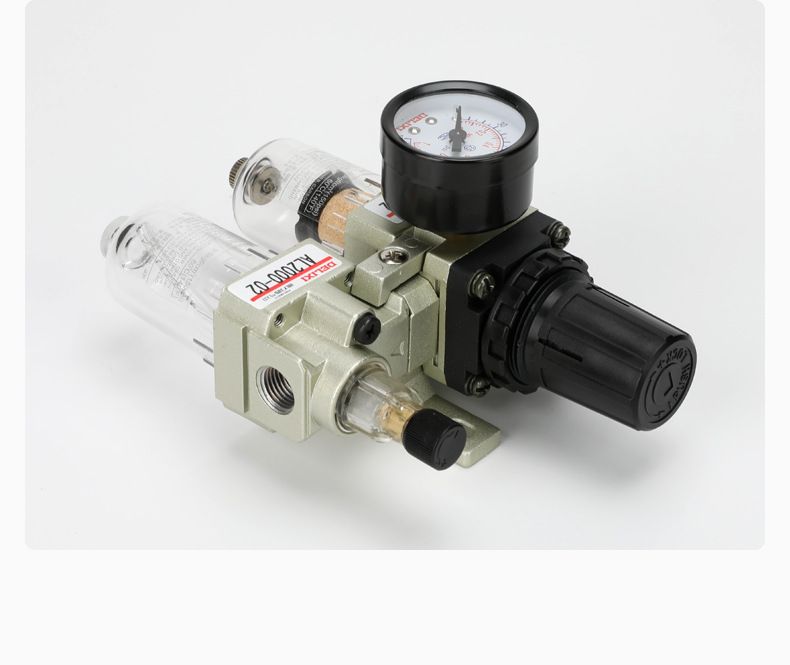 德力西AC2000-02氣源處理器 日本S型氣源處理元件 油水分離器減壓閥 空壓機(jī)空氣過(guò)濾器三聯(lián)件