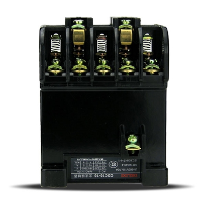 德力西交流接觸器CDC10鐵芯極面